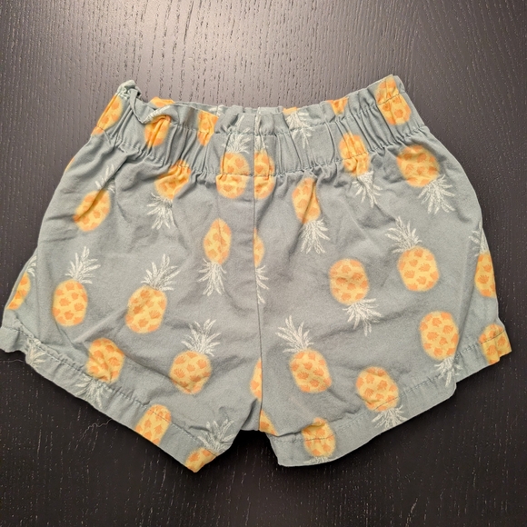 3 For $12 Pineapple Print Shorts - Picture 5 of 6
